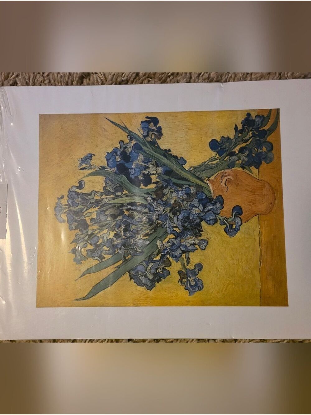 4/$67 Deal! Van Gogh Blue Irises Art Print